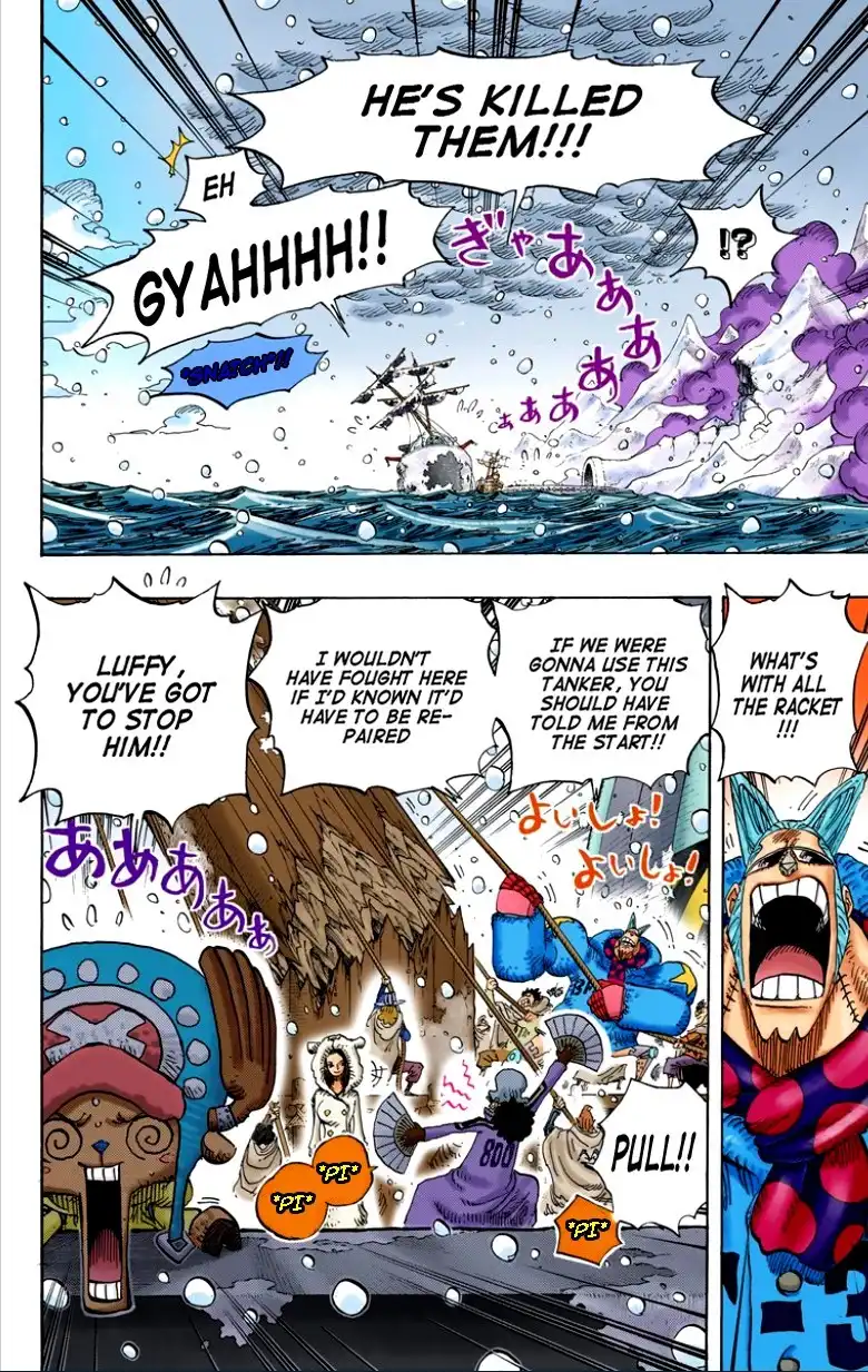 One Piece - Digital Colored Comics Chapter 696 4